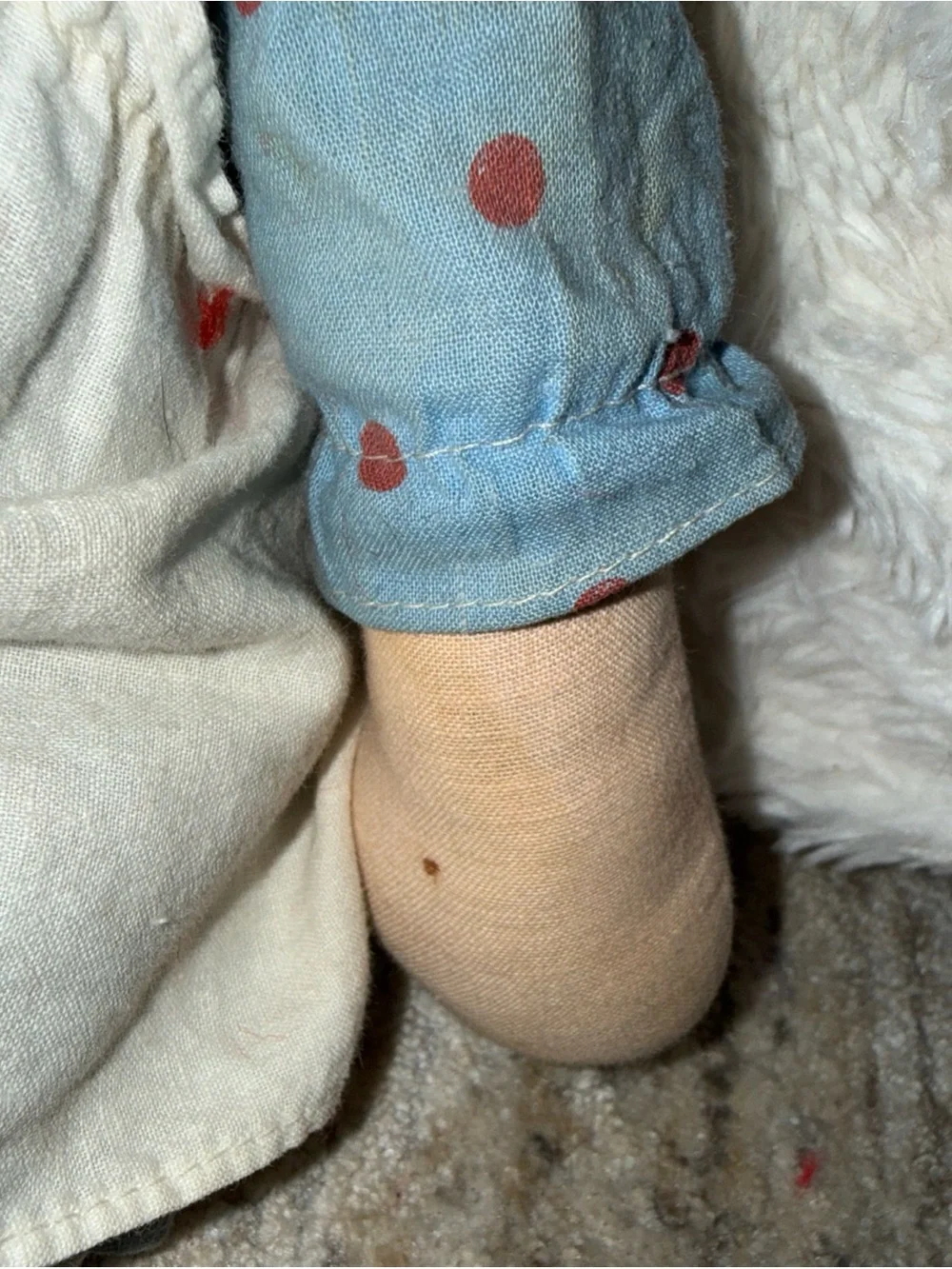 Knickerbocker raggedy Anne rag doll antique doll